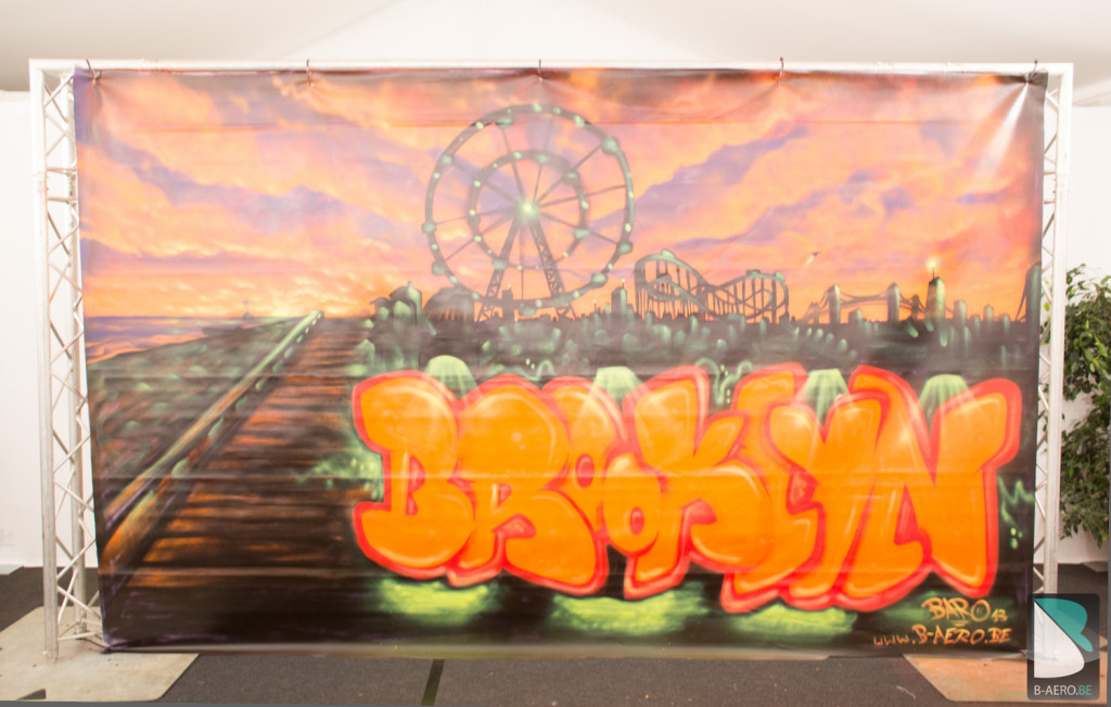 Deco Graffeur fresque Brooklyn Coney Island New York graffiti artist